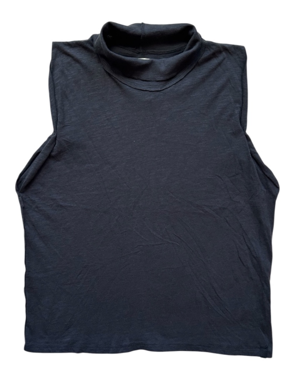 Free People We The Free Xena Mockneck Tank In Black Size Large NWT - Picture 3 of 7